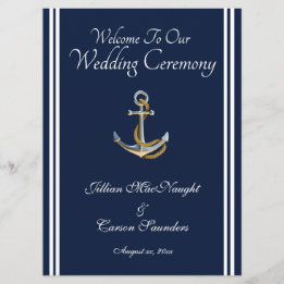 Programa Ancla Náutica - Servicio de Boda de la Marina y Bl