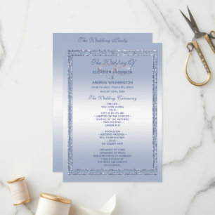Programa Anillos de Boda de  de guiñada y Purpurina de guiñ