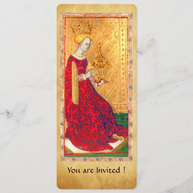 Programa ANTIQUE RENAISSANCE TAROTS QUEEN OF CUPS (Anverso)