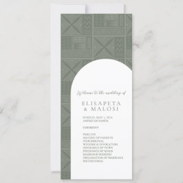 Programa Apia Wedding