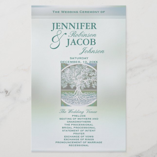 Programa | Árbol de vida (Anverso)