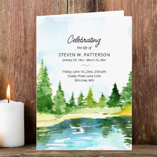 Programa Árboles del lago Pino, celebración del funeral de