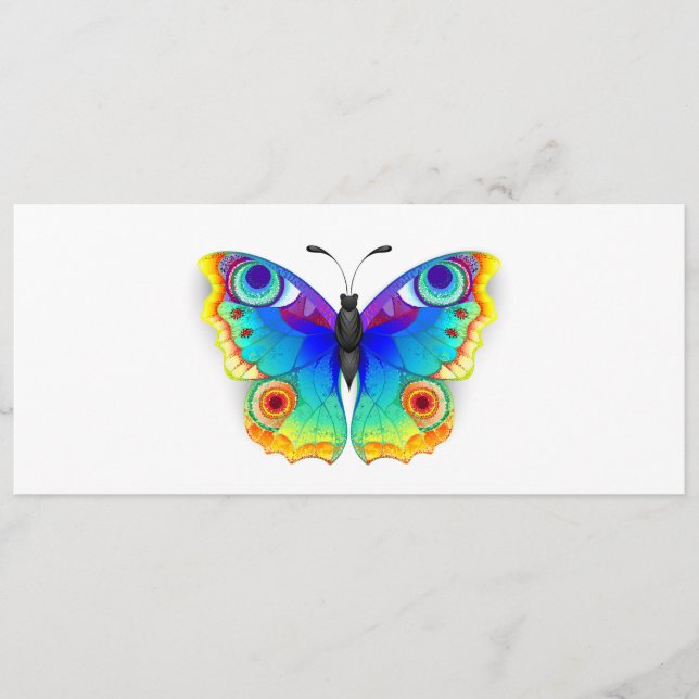 Programa Arcoiris mariposa Peacock Eye (Anverso)