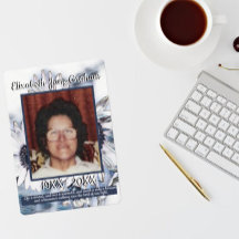 Arte de girasol azul y blanco | Foto | Funeral