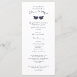 Programa Aves de bosque y morado follaje