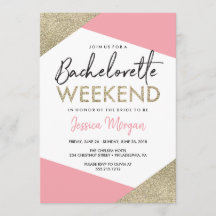 Bachelorette Weekend Itinerario Rosa y Oro