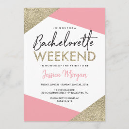 Programa Bachelorette Weekend Itinerario Rosa y Oro