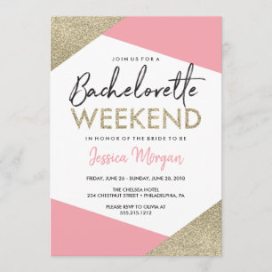 Programa Bachelorette Weekend Itinerario Rosa y Oro