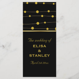 Programa Bandas de Relieve metalizado negro, doradas, progr