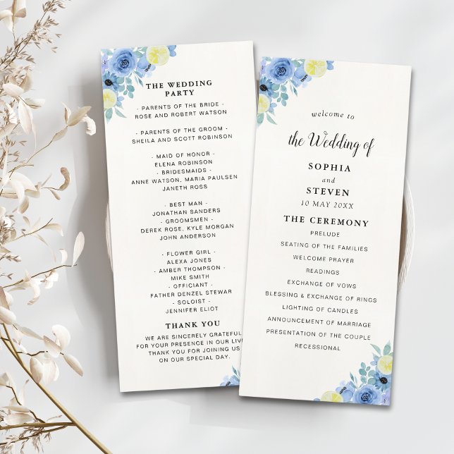 Programa Blue Lemon Mediterranean Ceremony (Subido por el creador)