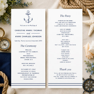Programa Boda Ancla Marina Naval