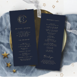 Programa Boda celeste azul