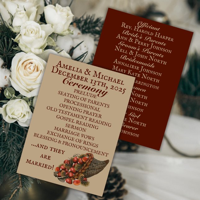 Programa Boda de castañas de invierno marrón (Subido por el creador)