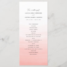 Boda de destino de la acuarela de coral