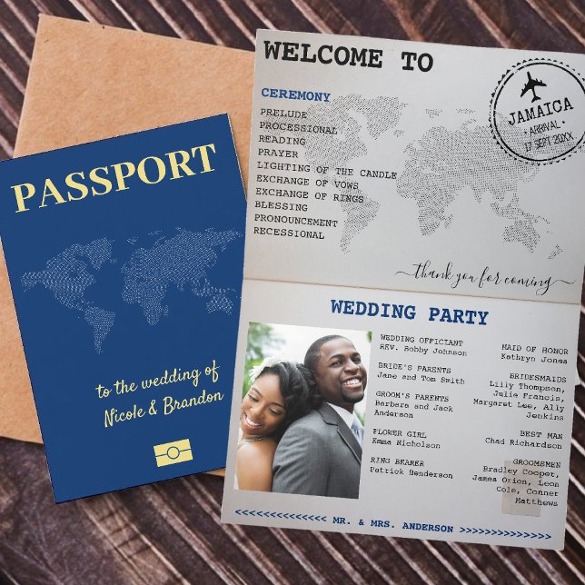 Programa Boda de destino de Pasaporte Azul Jamaica (Blue Passport Jamaica Destination Wedding Program
)