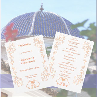 Programa Boda de diseño de pergaminos de pergamino