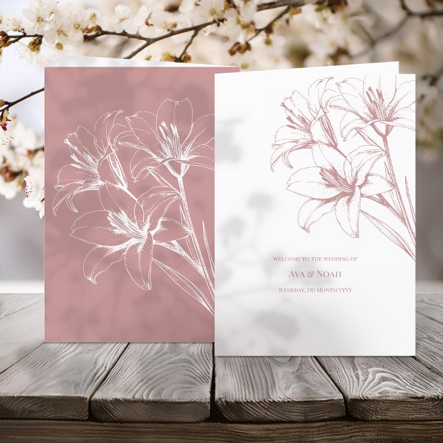 Programa Boda de esquema de Lily Rosa (Subido por el creador)
