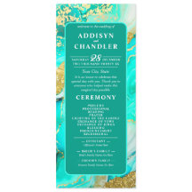 Boda de Ethereal Elegance Turquoise Inspirado en G