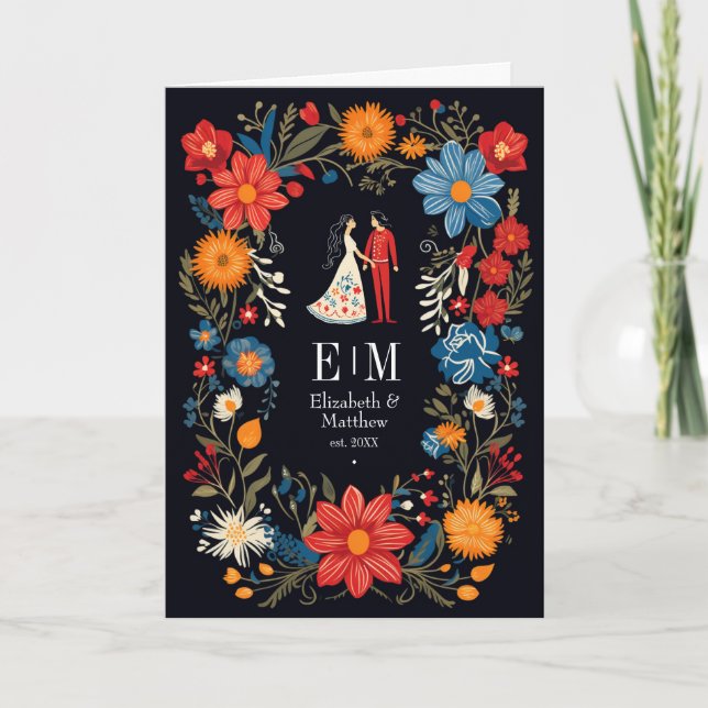 Programa Boda de Fiesta Floral Caprichosa (Anverso)