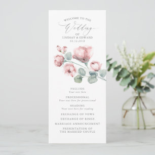 Programa Boda de Flores Románticas y Rosas