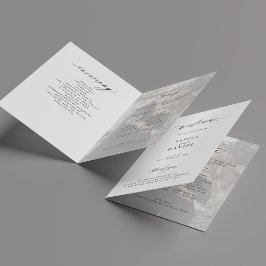 Programa Boda de foto minimalista moderna