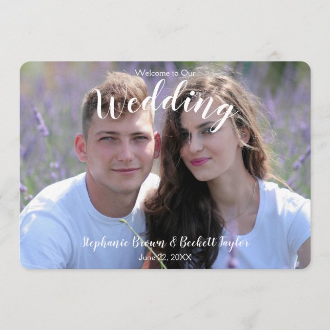 Programa Boda de Fotos (Anverso)
