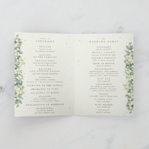 Programa Boda de Invierno Black/Cream Snowberry+Eucalyptus