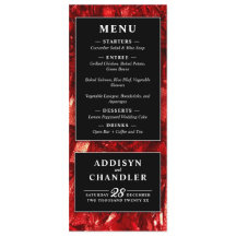 Boda de Navidades negros y blancos modernos