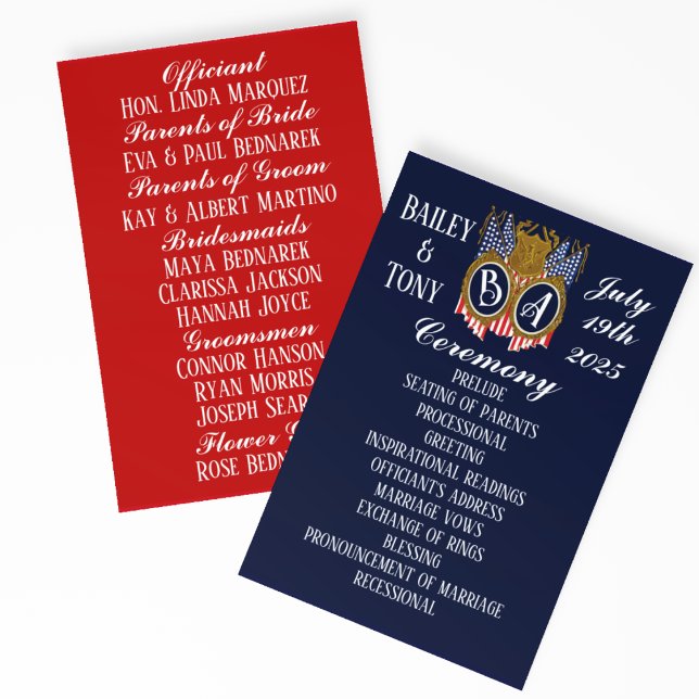 Programa Boda de parejas militares de estilo antiguo (Subido por el creador)