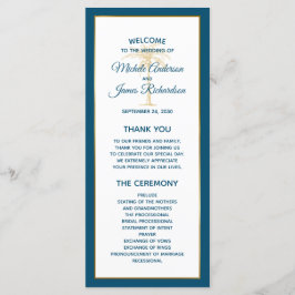 Programa Boda de playa de la Palmera Azul Oro Tropical Ocea