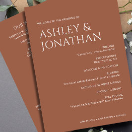 Programa Boda de resaltado de texto negrita minimalista