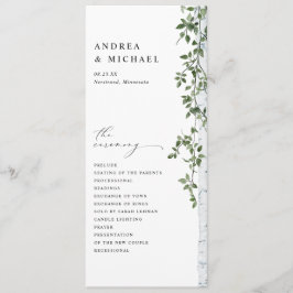 Programa Boda del follaje de vegetación de árbol de aves si