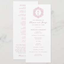 Boda elegante rosa herencia