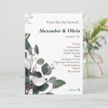 Boda Eucalyptus Moderno