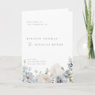 Programa Boda Floral Dusty Blue Garden