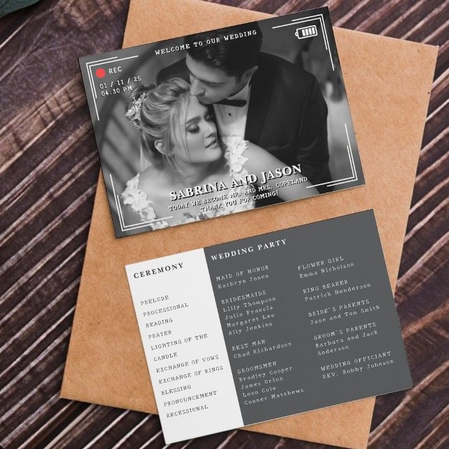 Programa Boda fotográfico de cámara de vídeo (Video Camera Photo Wedding Program
)