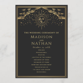 Programa Boda Gold Sun and Moon Tarot