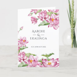 Programa Boda indio de Lotus Flower Taj Mahal