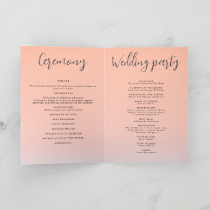 Programa Boda junto al mar bajo la puesta de sol del cielo 