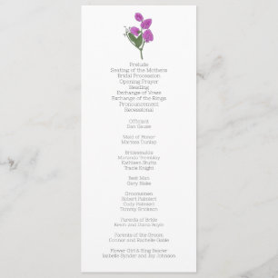 Programa Boda Lathyrus minimalista