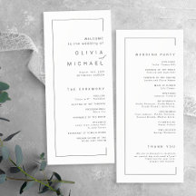 Boda minimalista de tipografía moderna de moda