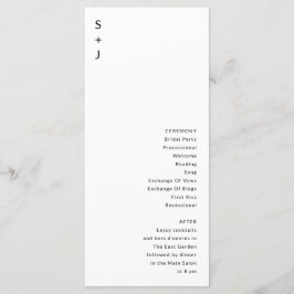 Programa Boda moderno