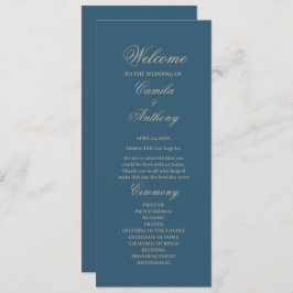 Programa Boda Navy Gold