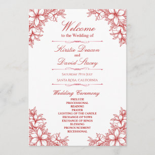 Programa Boda Ornate Floral