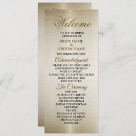 Programa Boda Ornate Rectangle Dimond Flowiny