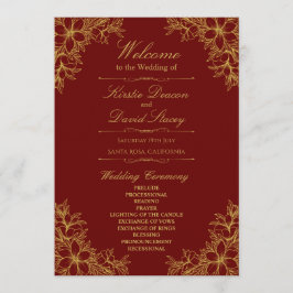 Programa Boda Ornato Ornato de Oro