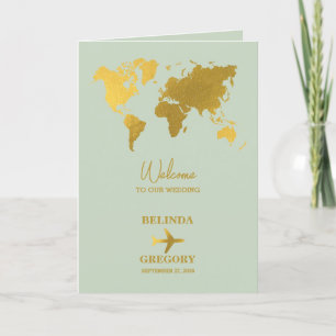 Programa Boda Passport Sage Green Gold Order Service
