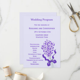Programa Boda Rubor Lavender