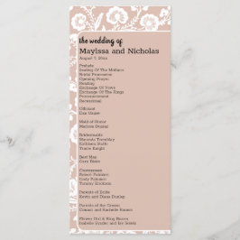 Programa Boda Rustic Lace