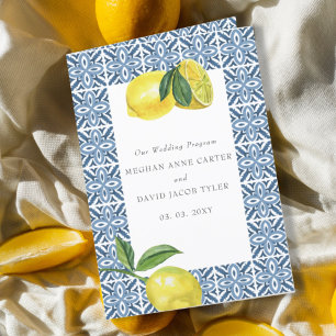 Programa Boda Siciliano de Blue Tiles Lemons